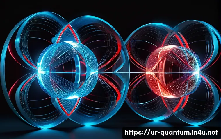 양자컴퓨터 기술의 발전 - **Prompt 1: The Dance of Qubits**
"A stunning, abstract, and highly detailed digital illustratio...